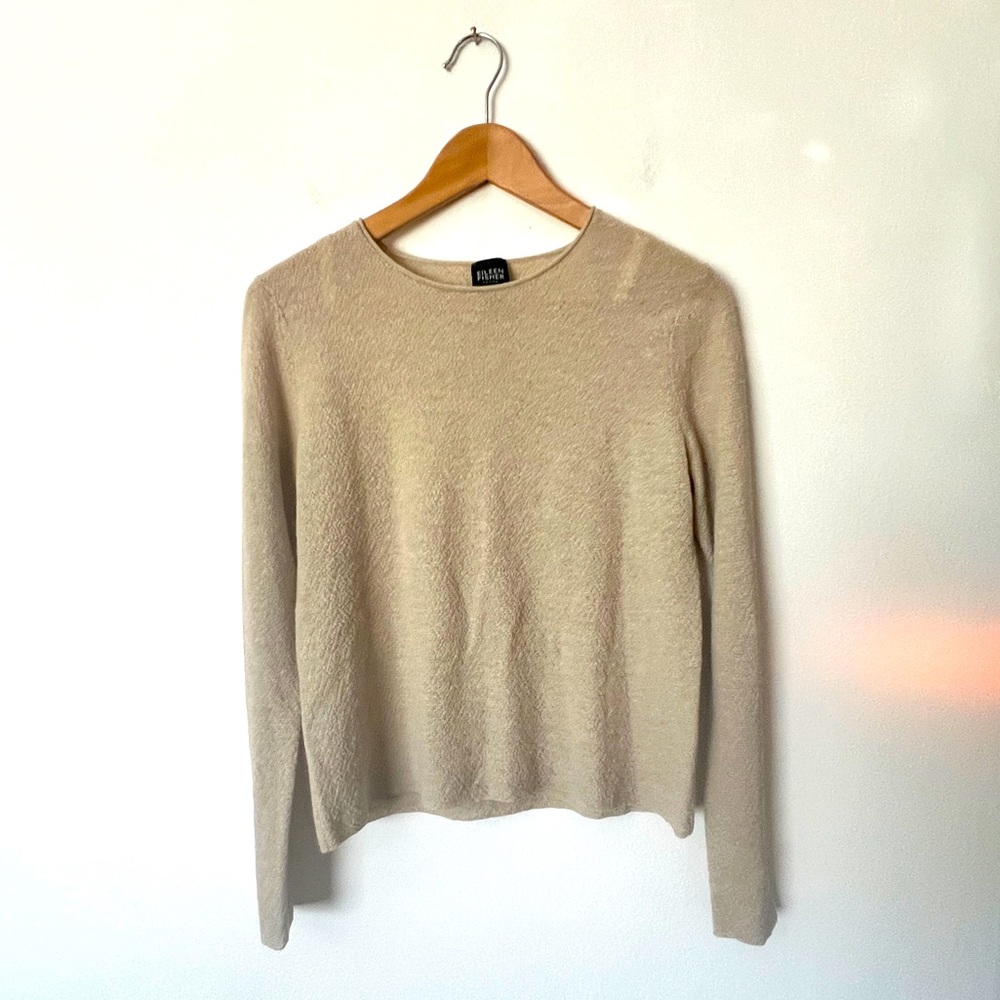 Lightweight cotton sweater